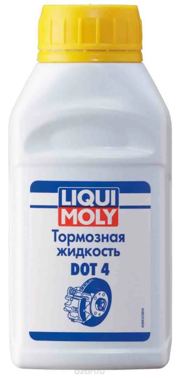 Жидкость тормозная Liqui Moly "Bremsenflussigkeit DOT-4", 0,25 л